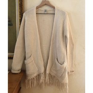 Forever 21 knit cable cardigan!